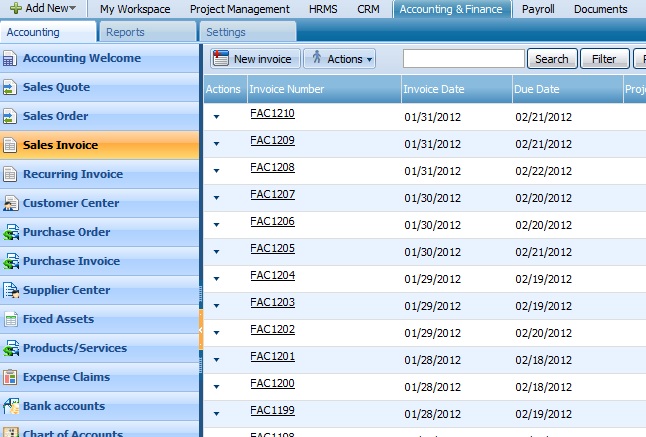 Sales Invoice