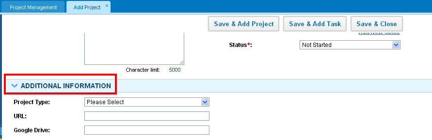 Create-project